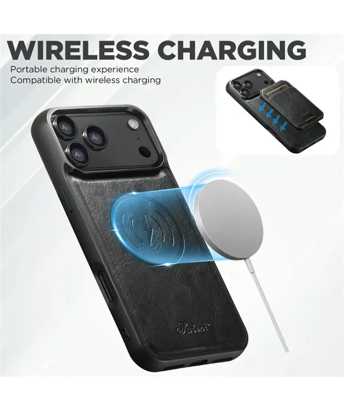 Coque iPhone 17 Pro Max avec Porte-Carte et Support