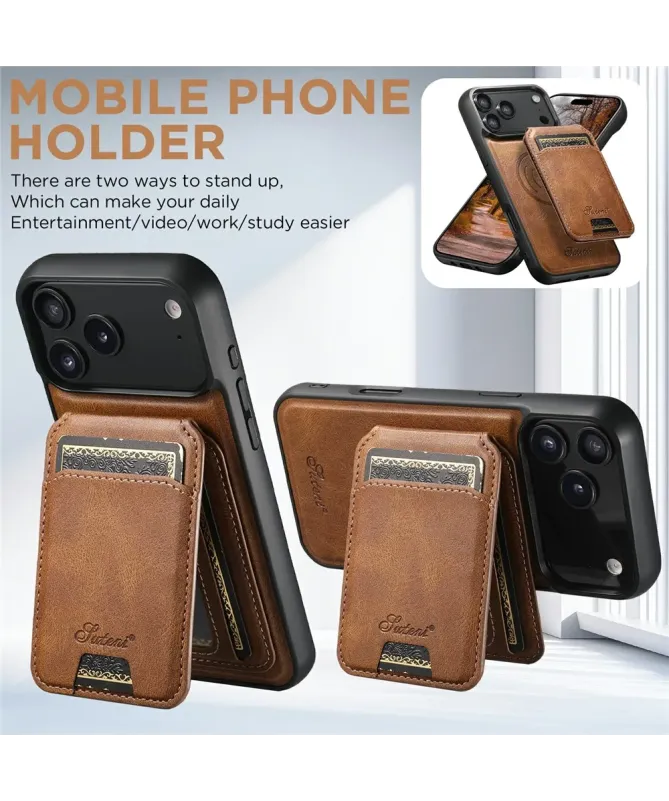 Coque iPhone 17 Pro Max avec Porte-Carte et Support