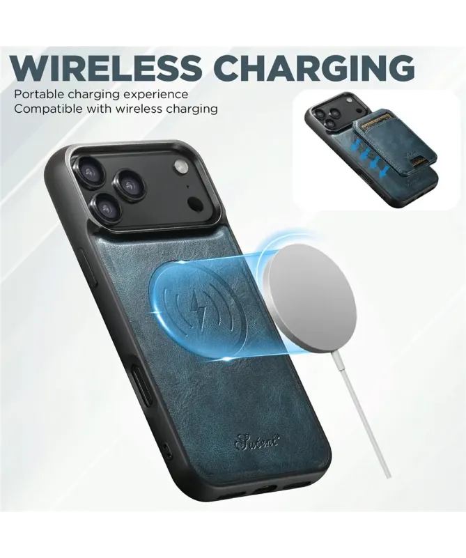 Coque iPhone 17 Pro Max avec Porte-Carte et Support