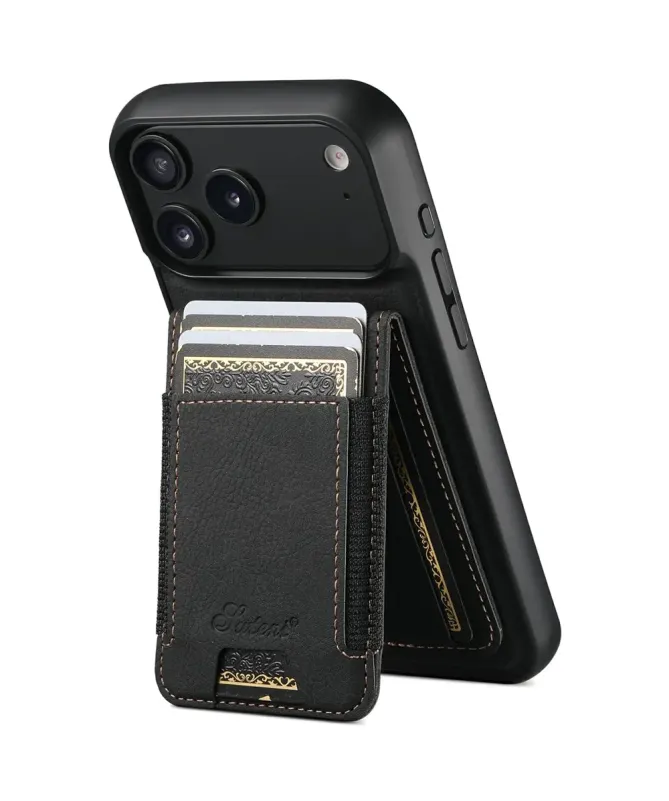 Coque iPhone 17 Pro Max Portefeuille Amovible MagSafe