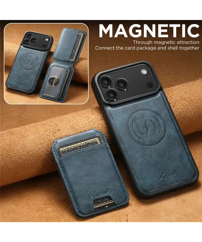 Coque iPhone 17 Pro Max avec Porte-Carte et Support