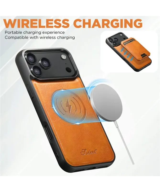 Coque iPhone 17 Pro Max avec Porte-Carte et Support