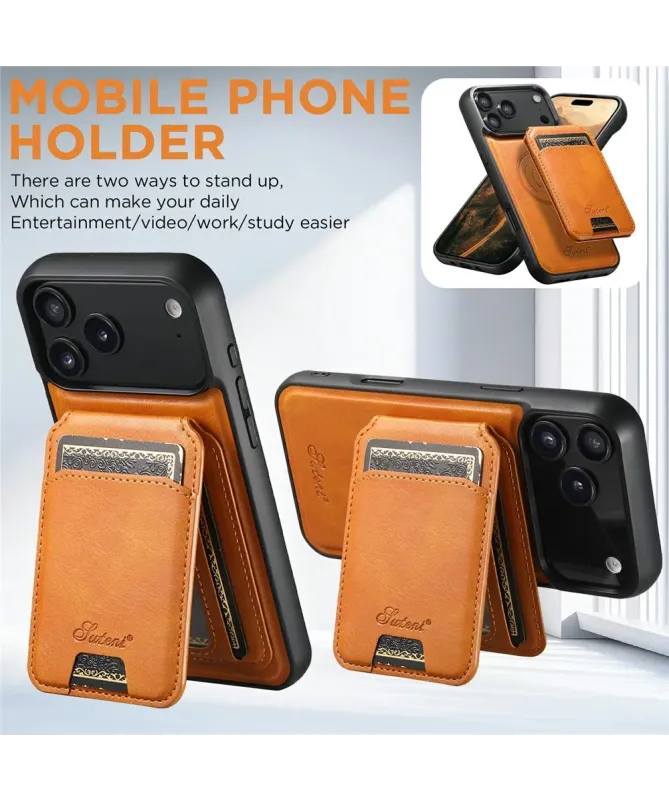 Coque iPhone 17 Pro Max avec Porte-Carte et Support