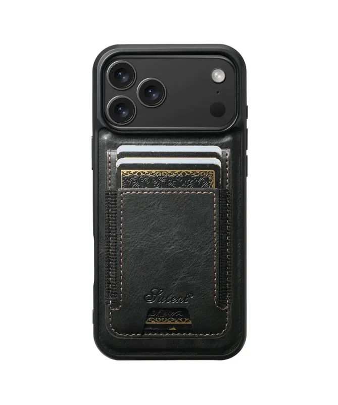 Coque iPhone 17 Pro Max avec Porte-Carte et Support