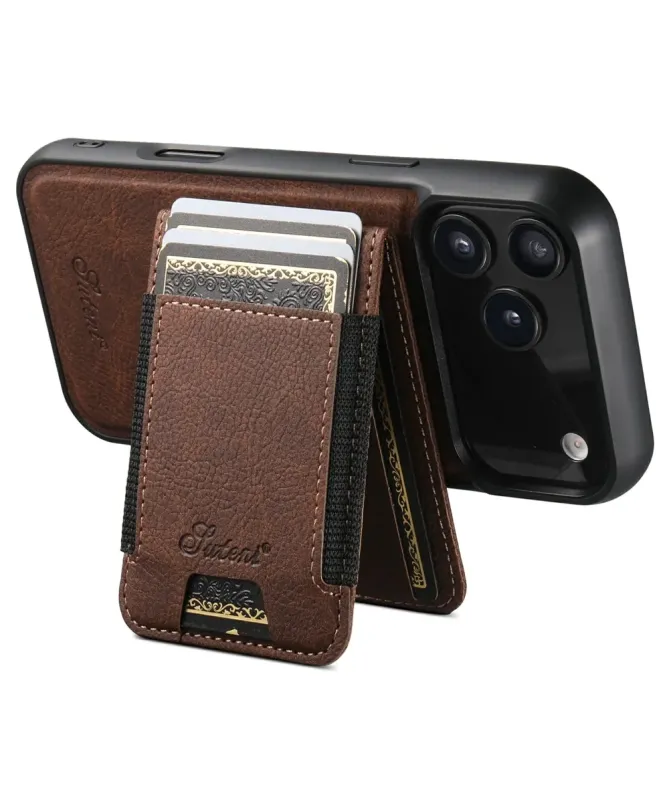 Coque iPhone 17 Pro Max Portefeuille Amovible MagSafe