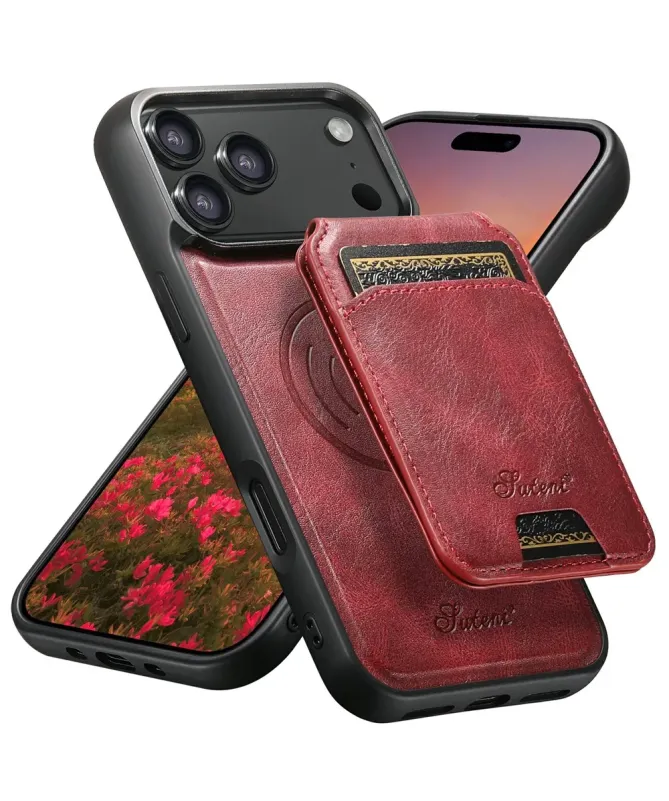 Coque iPhone 17 Pro Max avec Porte-Carte et Support