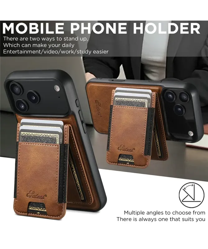 Coque iPhone 17 Pro Max avec Porte-Carte et Support