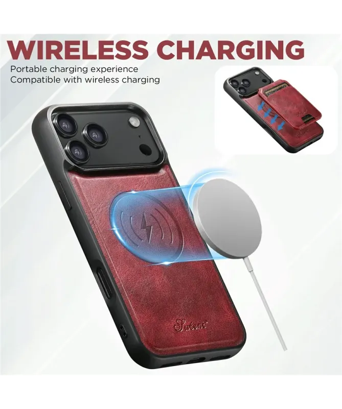 Coque iPhone 17 Pro Max avec Porte-Carte et Support