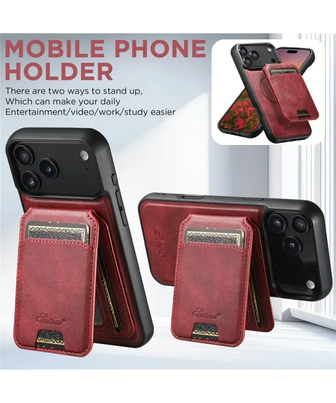 Coque iPhone 17 Pro Max avec Porte-Carte et Support