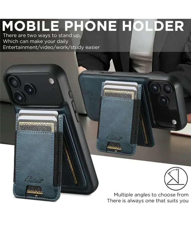 Coque iPhone 17 Pro Max avec Porte-Carte et Support