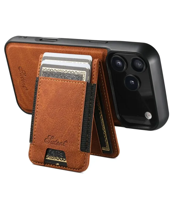 Coque iPhone 17 Pro Max Portefeuille Amovible MagSafe