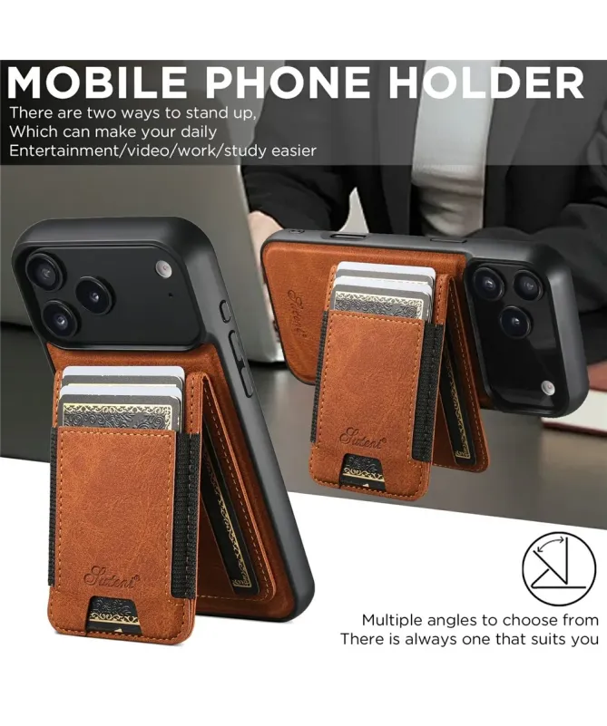 Coque iPhone 17 Pro Max Portefeuille Amovible MagSafe