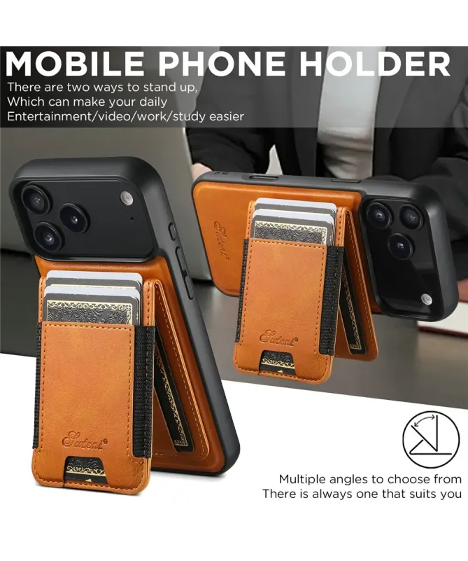 Coque iPhone 17 Pro Max avec Porte-Carte et Support