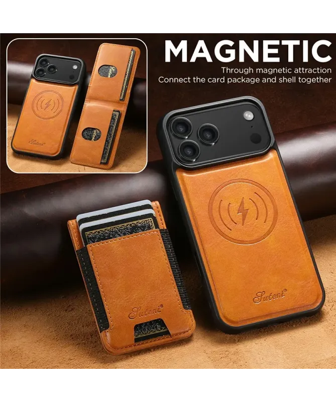 Coque iPhone 17 Pro Max avec Porte-Carte et Support