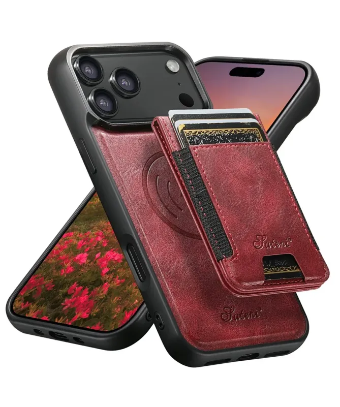 Coque iPhone 17 Pro Max avec Porte-Carte et Support