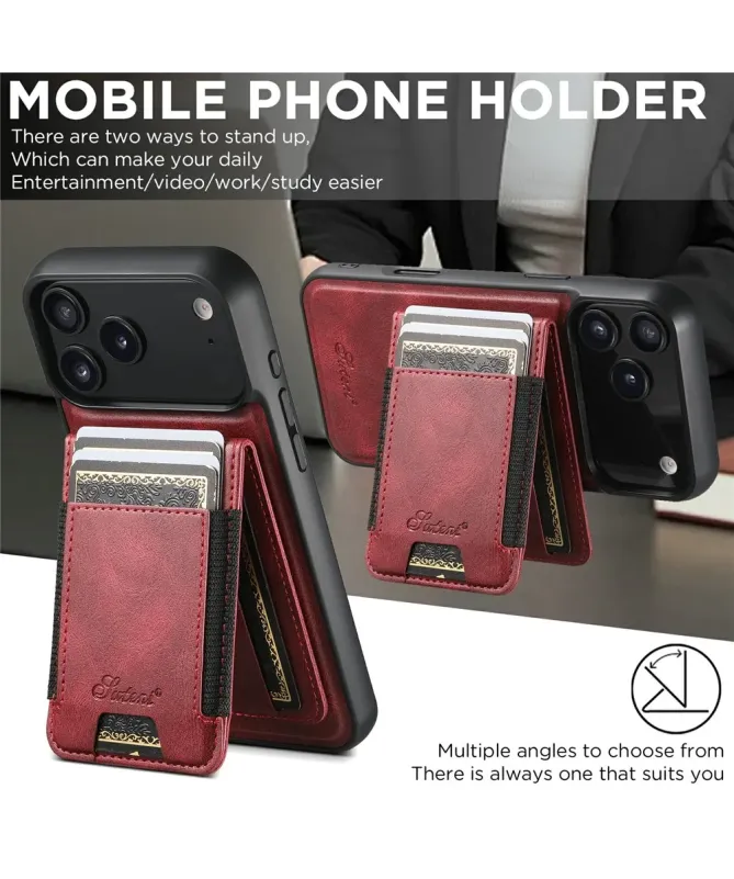 Coque iPhone 17 Pro Max avec Porte-Carte et Support