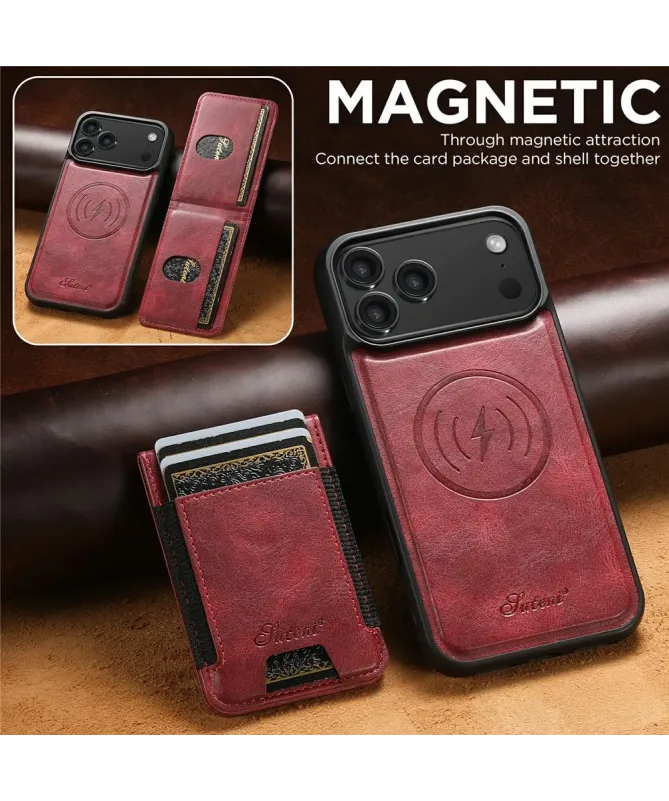 Coque iPhone 17 Pro Max avec Porte-Carte et Support