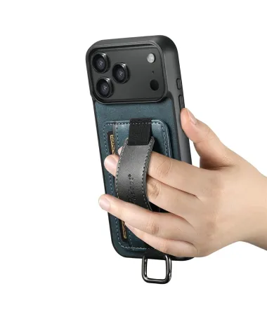 Coque iPhone 17 Pro Max avec Prise en Main et Porte-Carte Bleu marine - photo 13