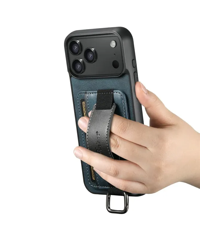 Coque iPhone 17 Pro Max avec Prise en Main et Porte-Carte