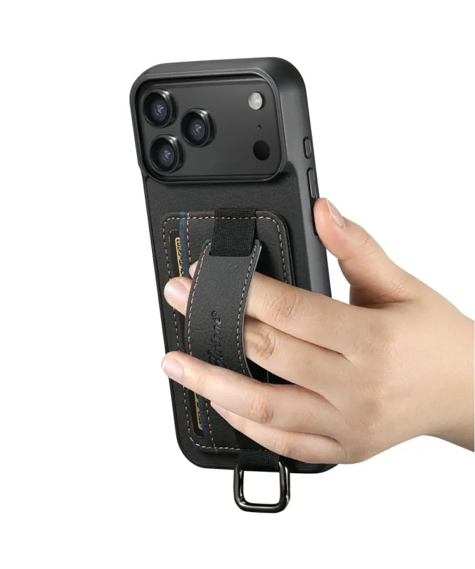 Coque iPhone 17 Pro Max avec Porte-Carte et Sangle