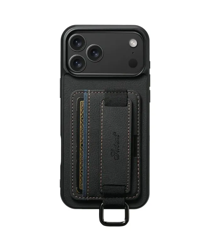 Coque iPhone 17 Pro Max avec Porte-Carte et Sangle