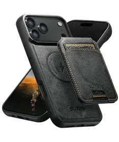 Coque iPhone 17 Pro Max avec Portefeuille Magnétique Amovible | M5