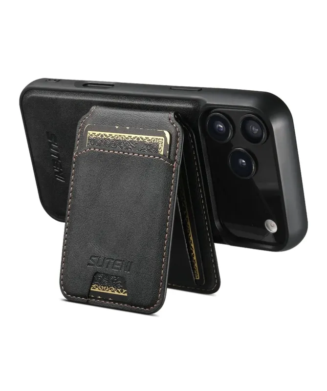 Coque iPhone 17 Pro Max avec Portefeuille Magnétique Amovible | M5