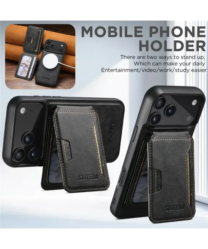 Coque iPhone 17 Pro Max Portefeuille Amovible et Support | M3