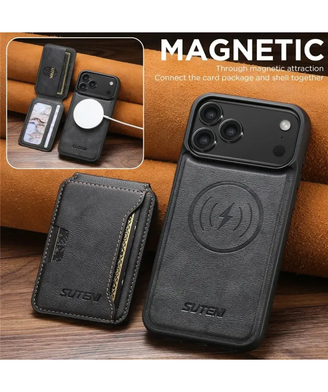 Coque iPhone 17 Pro Max Portefeuille Amovible et Support | M3