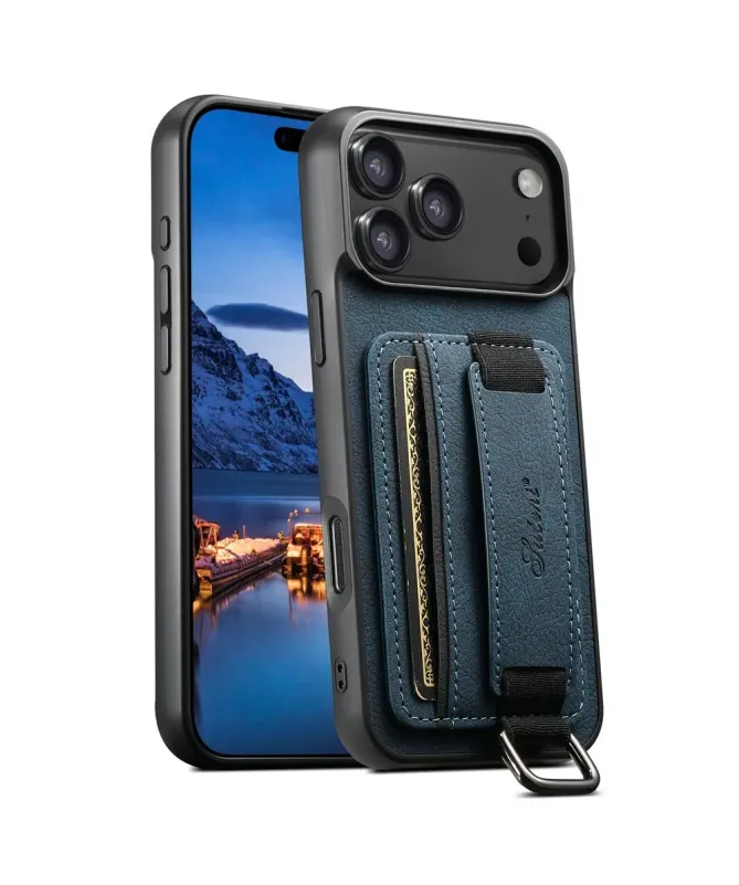 Coque iPhone 17 Pro Max avec Porte-Carte et Sangle