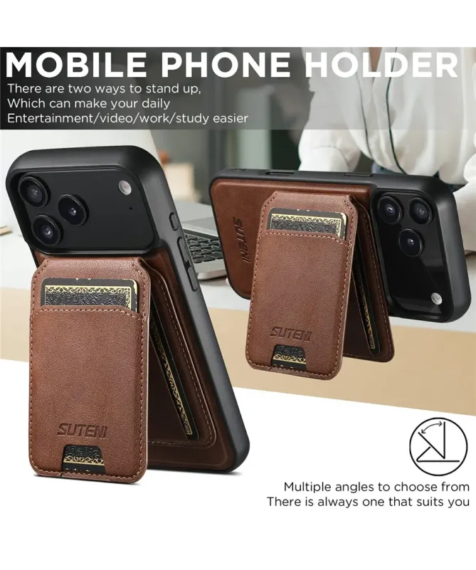 Coque iPhone 17 Pro Max avec Portefeuille Magnétique Amovible | M5