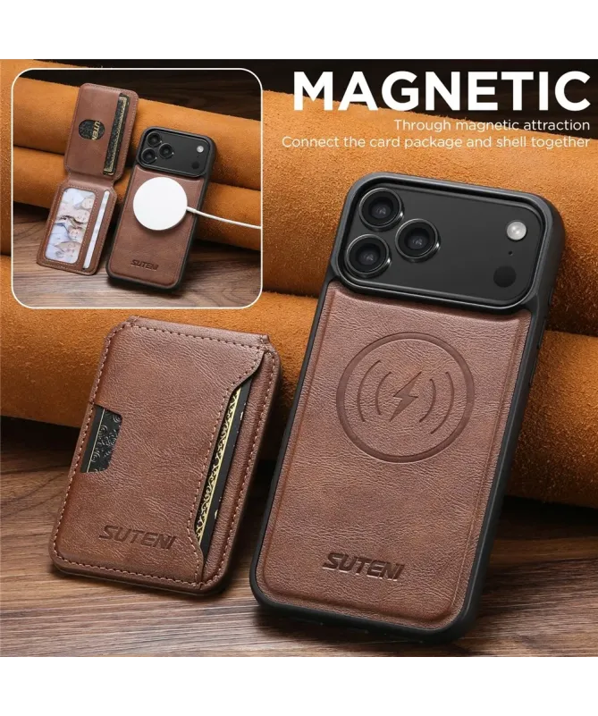 Coque iPhone 17 Pro Max Portefeuille Amovible et Support | M3