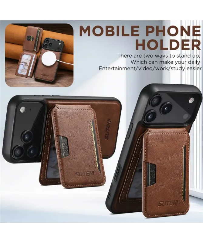 Coque iPhone 17 Pro Max Portefeuille Amovible et Support | M3