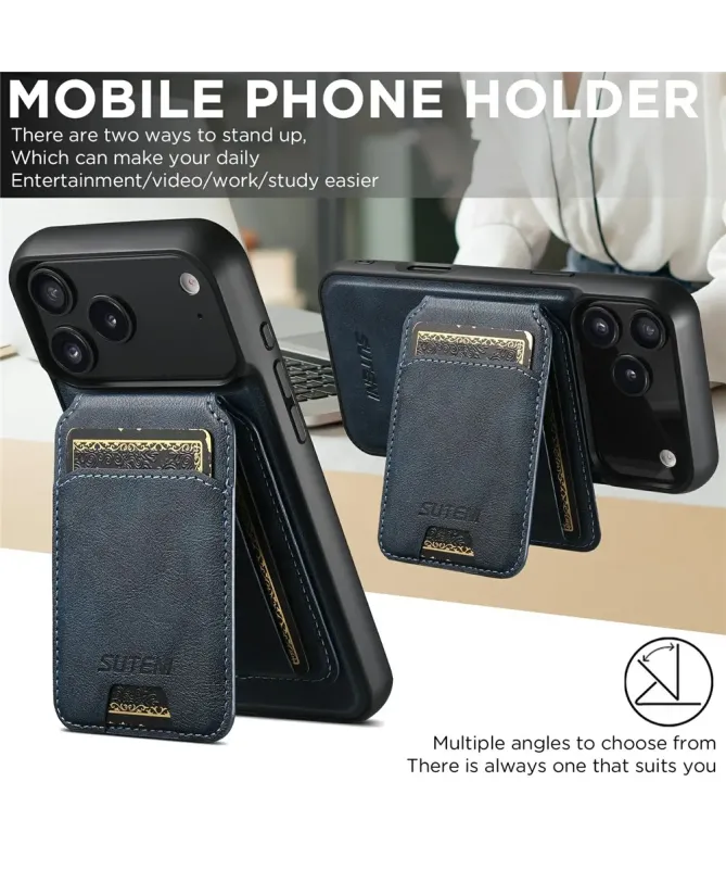 Coque iPhone 17 Pro Max avec Portefeuille Magnétique Amovible | M5