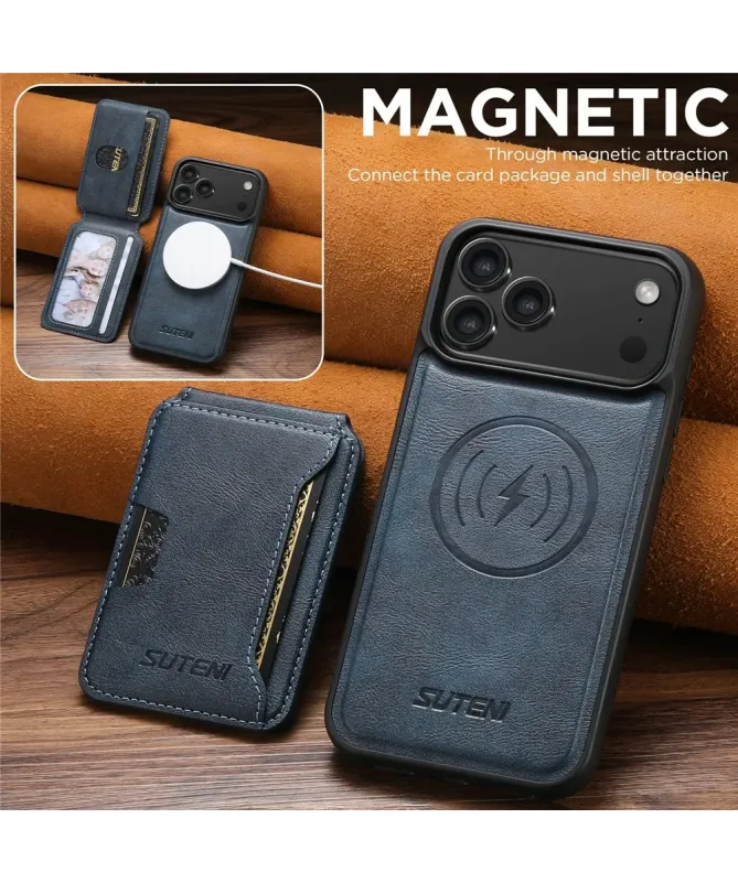 Coque iPhone 17 Pro Max Portefeuille Amovible et Support | M3