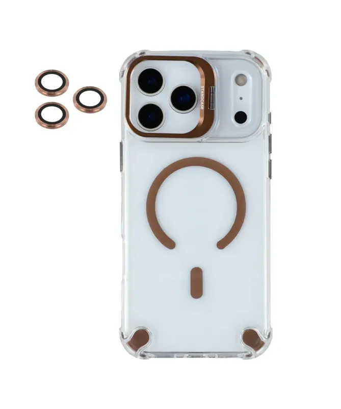 Coque iPhone 17 Pro Max avec Support et Protections Objectifs