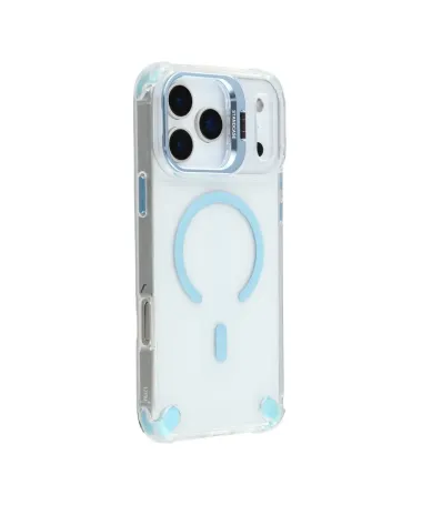 Coque iPhone 17 Pro Max avec Support et Protections Objectifs Bleu clair - photo 20