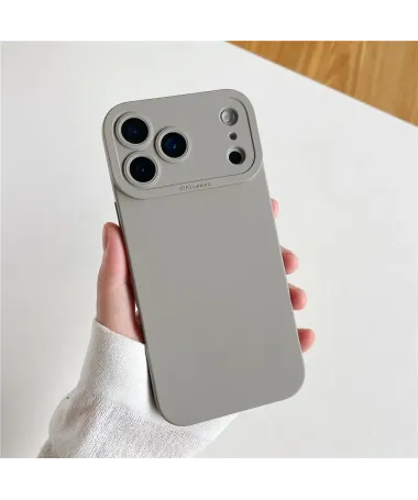 Coque iPhone 17 Pro Max Fine et Souple Gris - photo 2