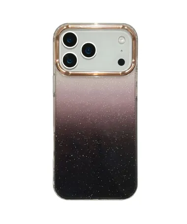 Coque iPhone 17 Pro Max Dégradé à Paillettes