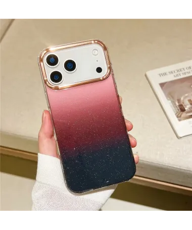 Coque iPhone 17 Pro Max Dégradé à Paillettes