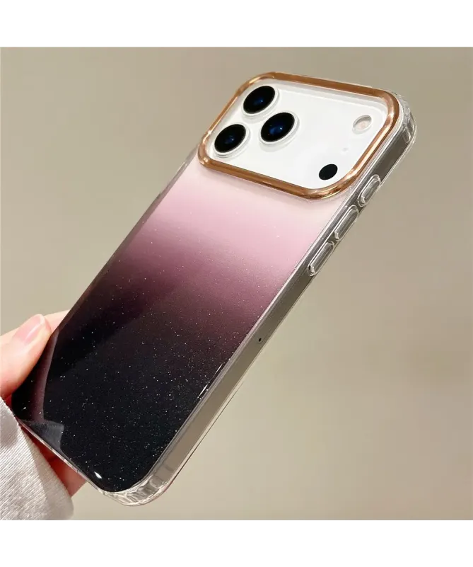 Coque iPhone 17 Pro Max Dégradé à Paillettes
