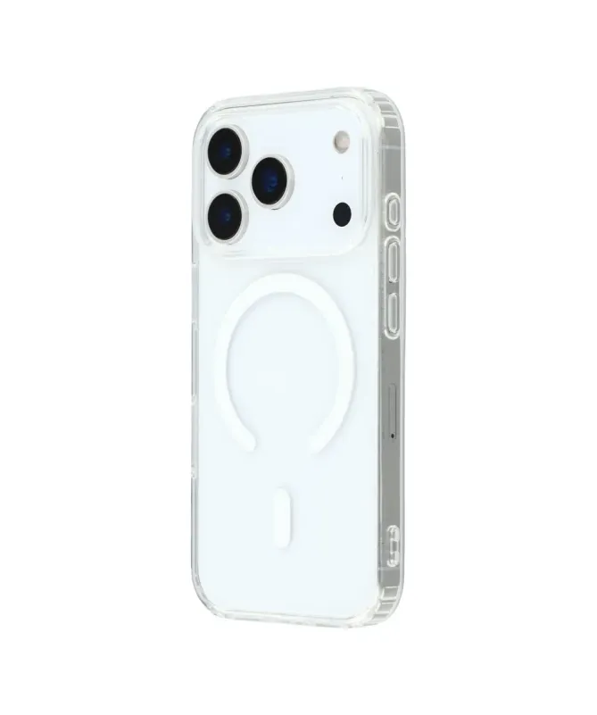 Coque iPhone 17 Pro Max Transparente Hybride MagSafe
