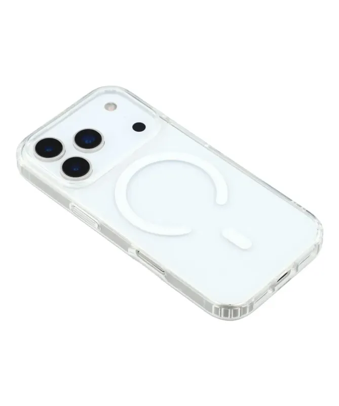 Coque iPhone 17 Pro Max Transparente Hybride MagSafe