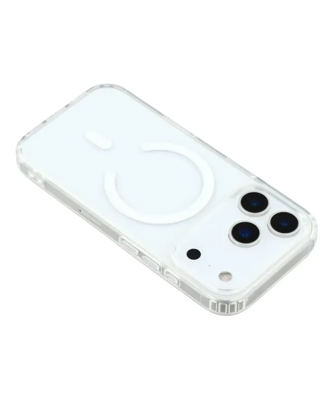 Coque iPhone 17 Pro Max Transparente Hybride MagSafe