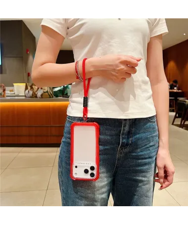 Coque iPhone 17 Pro Max Antichoc Intégrale avec Dragonne