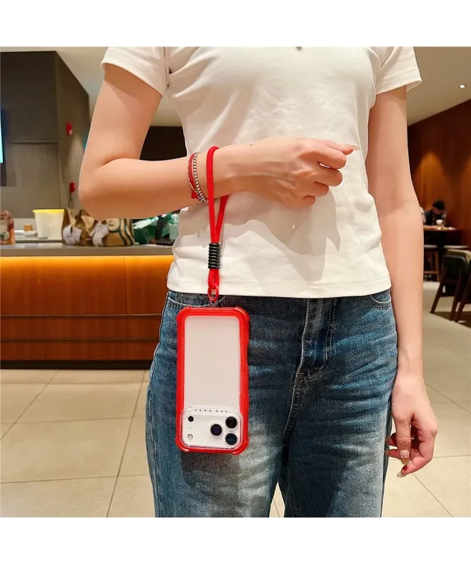 Coque iPhone 17 Pro Max Antichoc Intégrale avec Dragonne