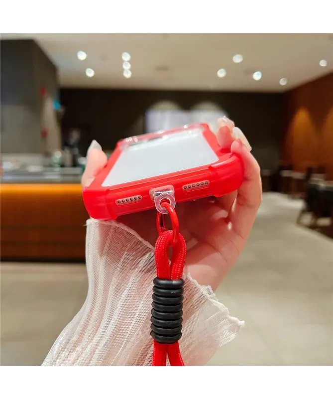 Coque iPhone 17 Pro Max Antichoc Intégrale avec Dragonne