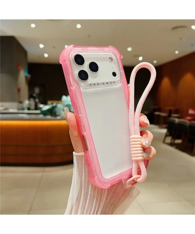Coque iPhone 17 Pro Max Antichoc Intégrale avec Dragonne