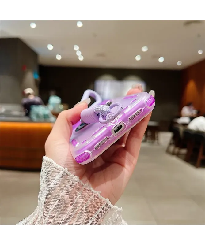 Coque iPhone 17 Pro Max avec Anneau Support et Dragonne