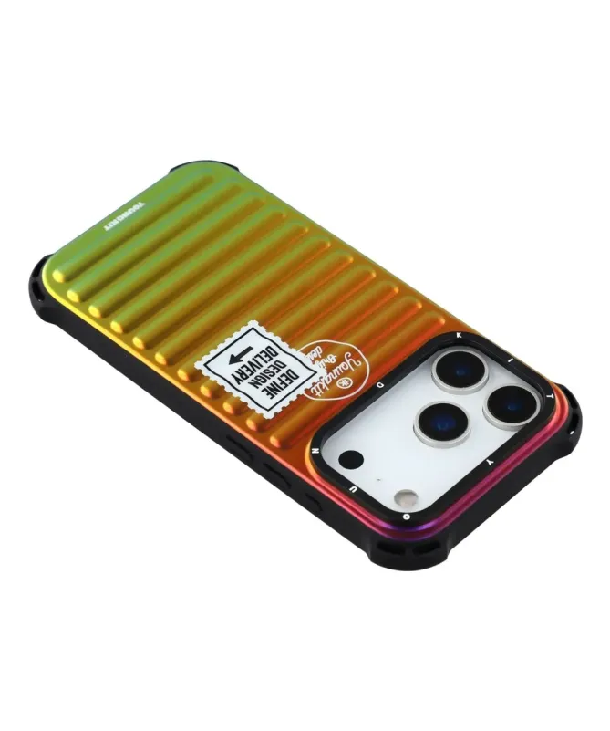 Coque iPhone 17 Pro Max Design Valise Iridescente